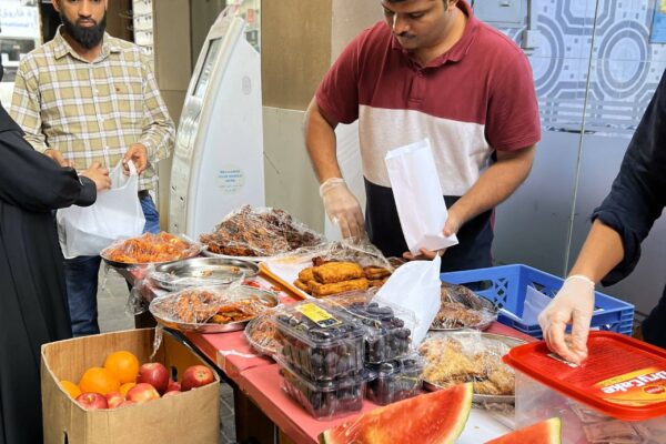 Dubai Souks Iftar tour - Snack Table