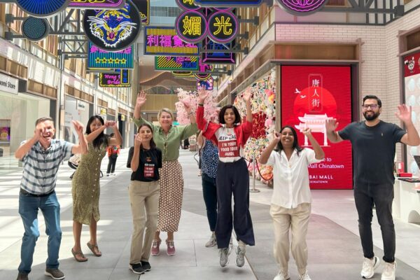 Dubai Mall Food Tour - guests having fun